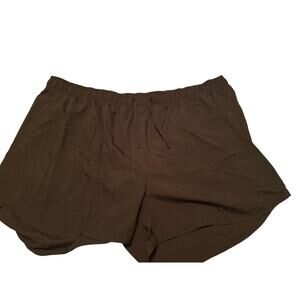 NWT Old Navy Plus Size Women's Shorts Black Elastic Waist Mid Rise Go-Dry Sz 4X